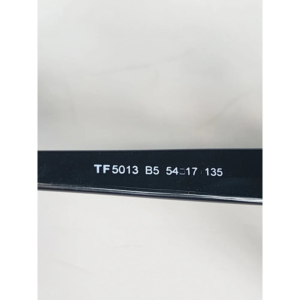 Tom Ford TF5013 B5 Black Rectangular Eyeglasses Frames 54-17-135 Italy